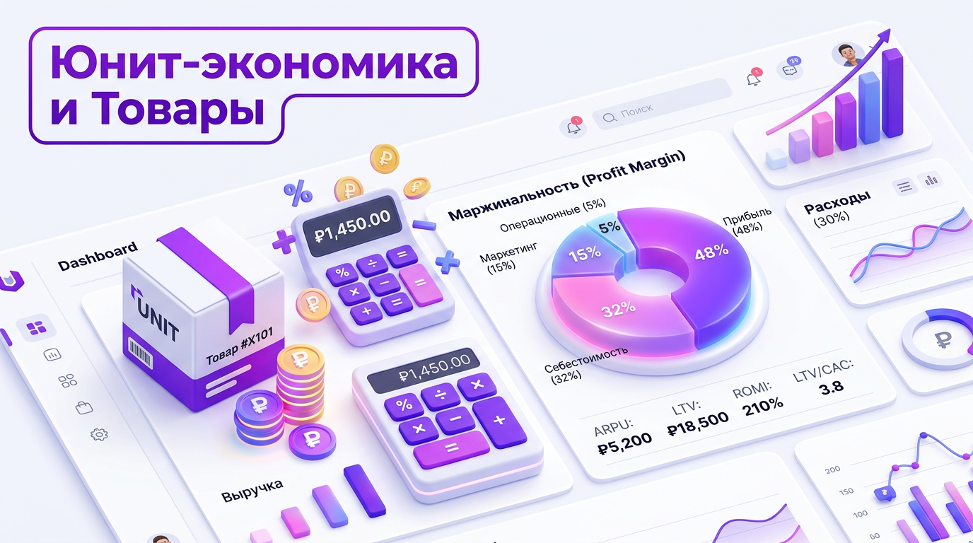 Юнит-экономика Маркет Пульт